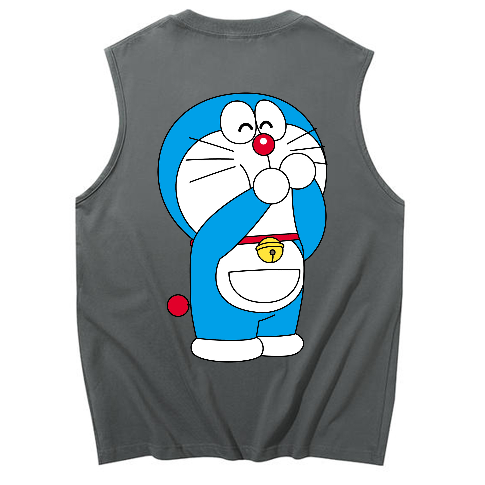 （画像用） ドラえもん Doraemon コットン100％タンクトップ（背面プリント）